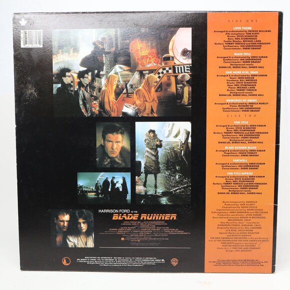 Blade Runner - The New American Orchestra Score Album Vinyl Record Iconic Movie - Picture 4 of 4
